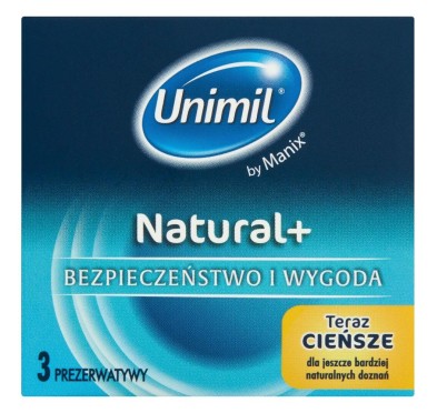 Prezerwatywy UNIMIL BOX 3 NATURAL+